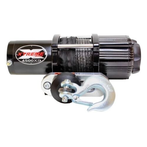 XTREME Winch 4500LB ATV Winch With Model Specifc Mount Fits 16-18 YAMAHA GRIZZLY 700 4×4 & KODIAK 700 4X4