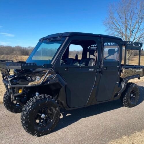 2018 Can-am Defender XT HD10 MAX CAMO W/Power Steering and Hard Loaded